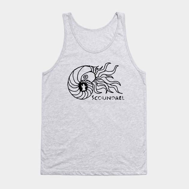 Nautilus Tank Top by Scoundrelgames